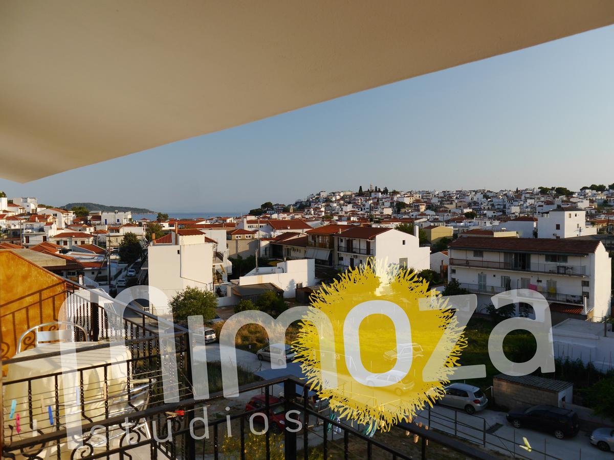 Mimoza Studios Skiathos-Stadt Exterior foto